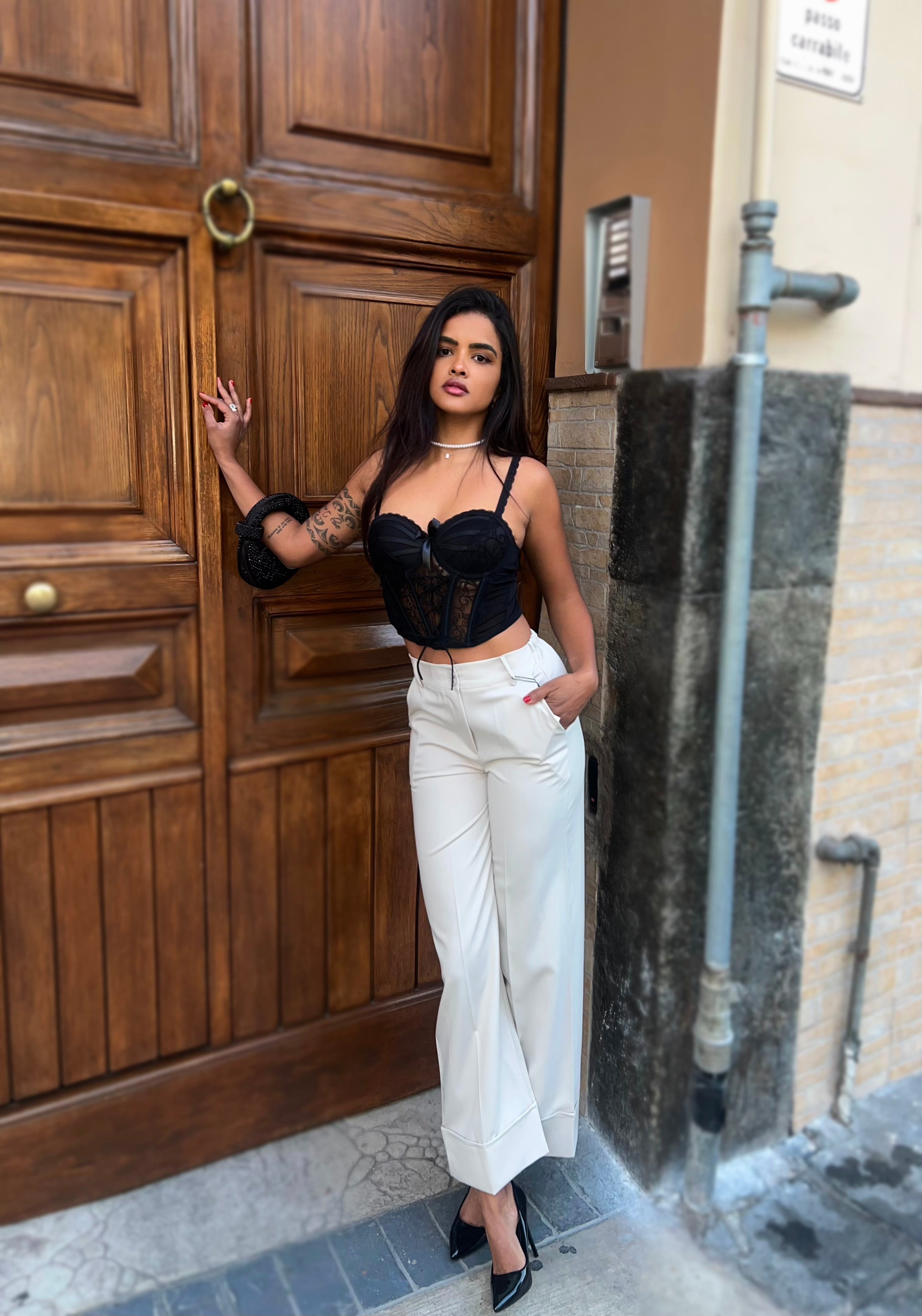 PANTALONE WOMAN CHIC BEIGE